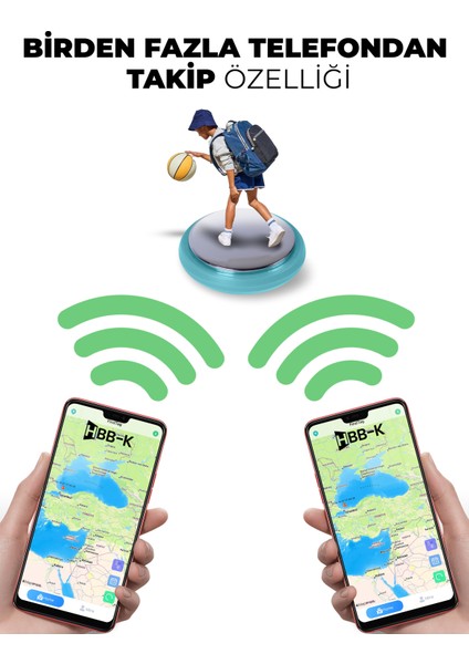 Plus Tag Ios & Android Uyumlu Airtag Akıllı Gps Takip Cihazı