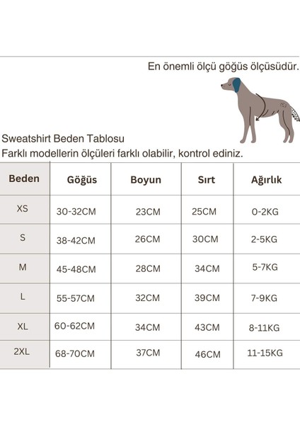 Köpek kıyafeti, Köpek Sweatshirt Küçük ve Orta Irk Köpek Kıyafeti 0-15kg