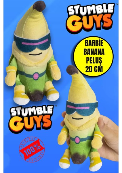 Stumble Guys Banana Peluş 20 cm