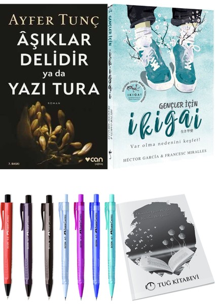 Gençler Için Ikigai ve Aşıklar Delidir Ya Da Yazı Tura Ayfer Tunç