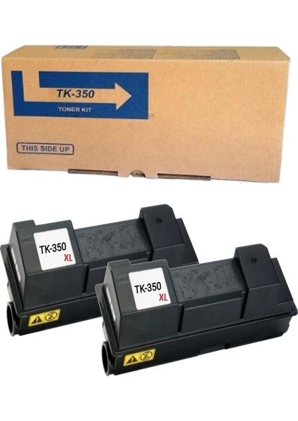 Kyocera TK-350 / Kyocera FS-3640MFP Muadil Toner 2li Avantajlı Paket