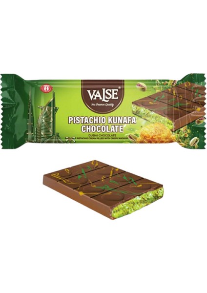 Dubai Çikolatası 100 gr Antep Fıstıklı Kadayıflı (Enfes Lezzet) fiyatları