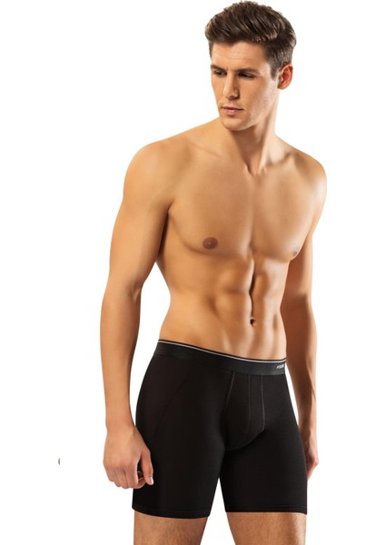 Erkek Pamuk Elastan Uzun Boxer 1470 - 6 Adet