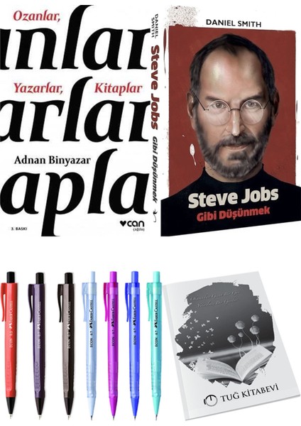 Steve Jobs Gibi Düşünmek ve Ozanlar Yazarlar Kitaplar A. Adnan Adıvar