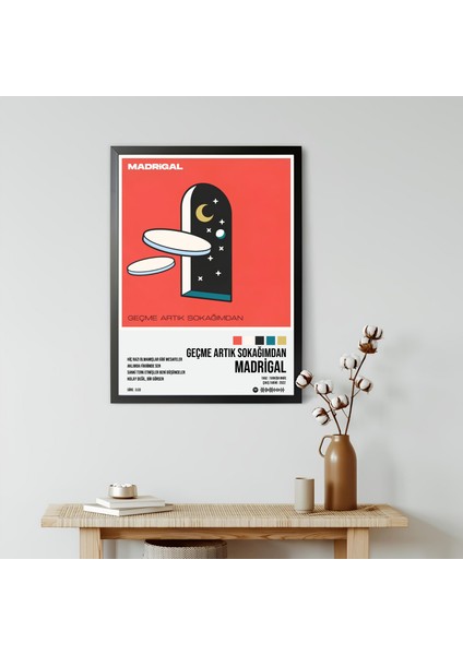 Madrigal - Geçme Artık Sokağımdan Spotify Çerçeveli Poster Tablo modelleri