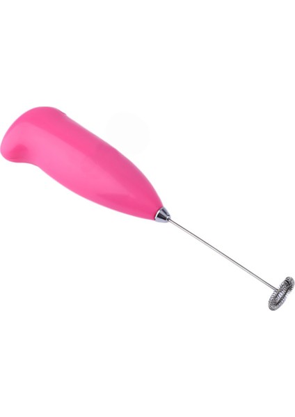 Mini Pilli Portatif Karıştırıcı Cappucino Maker Mikser - Renkli (4825)