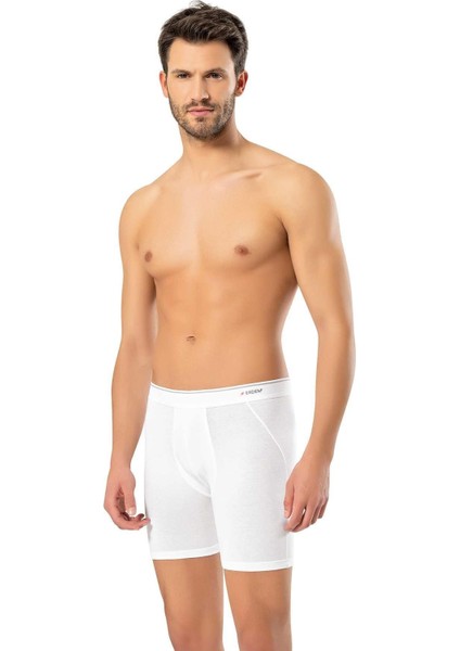 Erkek Pamuk Elastan Uzun Boxer 1470 - 6 Adet