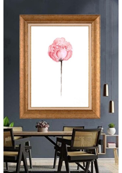 Altın Çerçeveli Paspartulu Tablo U1703