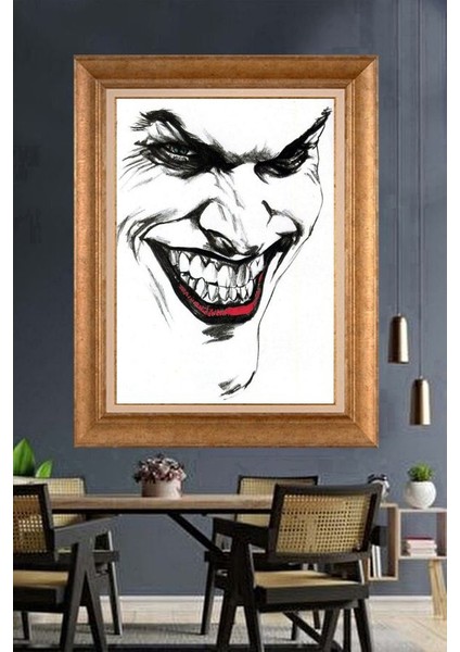 Altın Çerçeveli Paspartulu Tablo U163