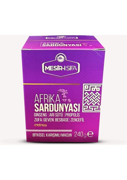 Mesir- i Şifa Afrika Sardunyası Macun 240 gr