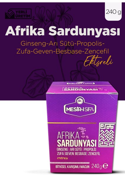 Mesir- i Şifa Afrika Sardunyası Macun 240 gr fiyatları
