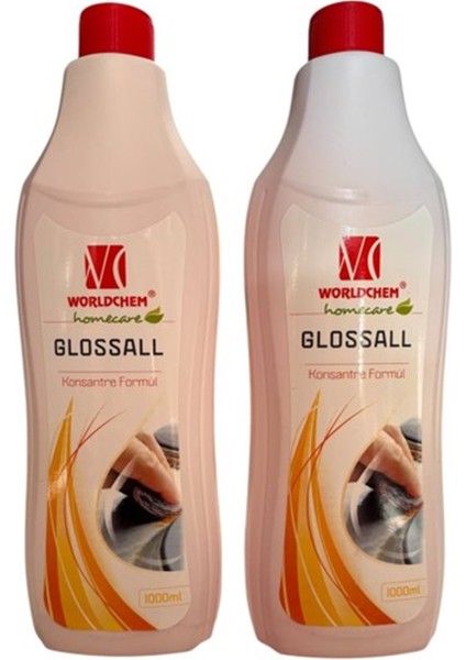 Glossal Konsantre Yağ Çözücü 1000 ml*2'li Set