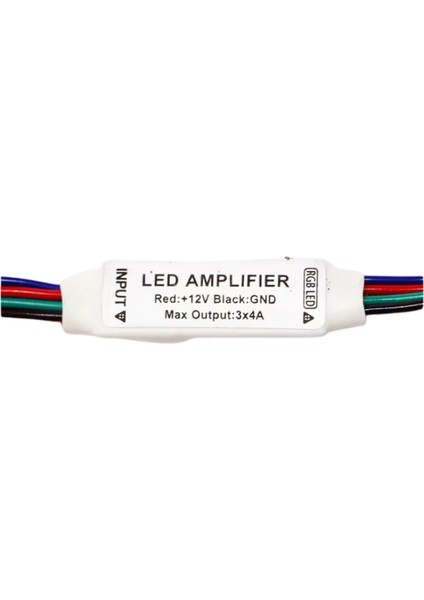 5-24V Mini Rgb LED Ara Kontrol Cihazı Güç Yükseltici Amplifier