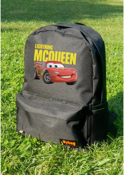 Mcqueen & Sallly 2 Adet Cars Baskılı Siyah Sırt Çantası Sevgili Çift fiyatları