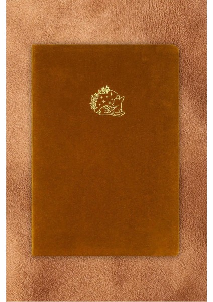 Bujo Kraft Süet Defter Süet 96 Yaprak A5 150 Gr. Noktalı