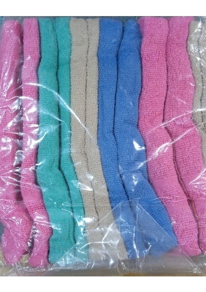 Renkli Ekonomik Havlu 12LI Paket (40X70)