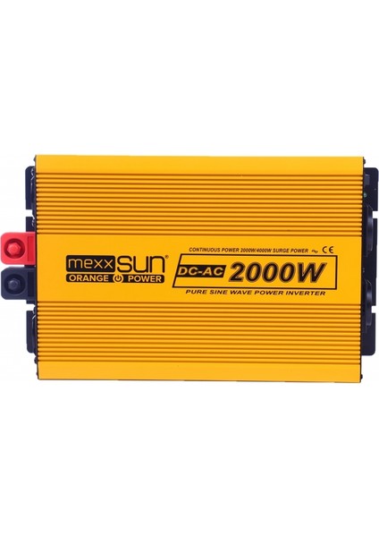 Mexxsun 2000 Watt 12V/220V Tam Sin.inverter