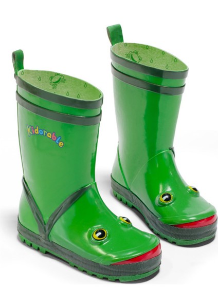 Kurbağa Çocuk Yağmur Çizmesi