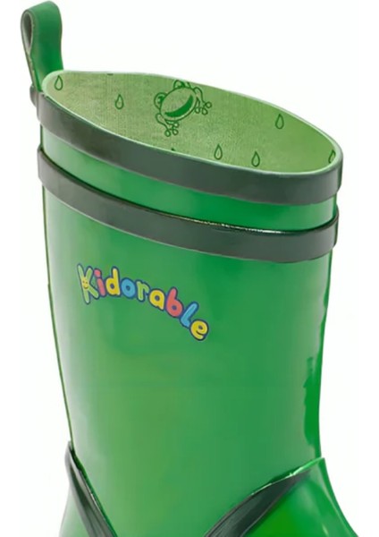 Kurbağa Çocuk Yağmur Çizmesi modelleri