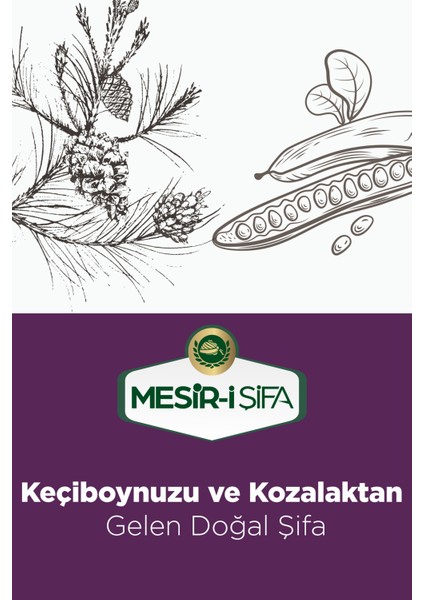 Çam Kozalak-Keçiboynuzu Özü 350 gr