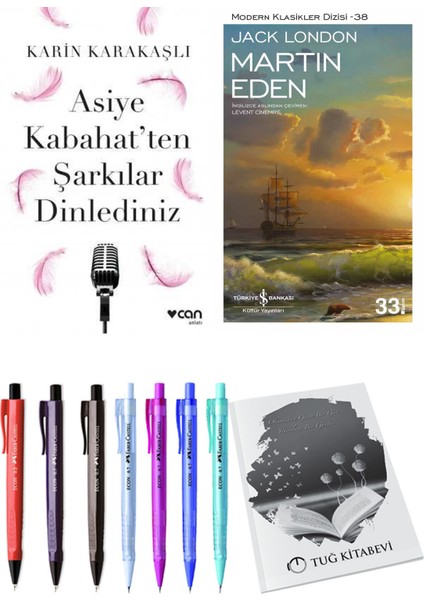 Martin Eden ve Asiye Kabahat'ten Şarkılar Dinlediniz Karin Karakaşlı