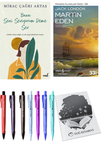 Martin Eden ve Bana Seni Seviyorum Deme Sev Miraç Çağrı Aktaş