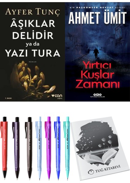 Yırtıcı Kuşlar Zamanı ve Aşıklar Delidir Ya Da Yazı Tura Ayfer Tunç
