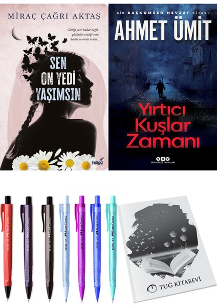 Yırtıcı Kuşlar Zamanı ve Sen On Yedi Yaşımsın Miraç Çağrı Aktaş