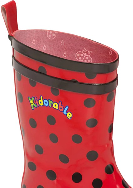 Uğur Böceği Çocuk Yağmur Çizmesi modelleri