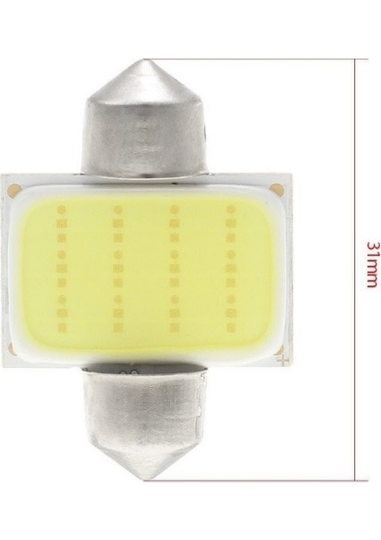 12 Çipli LED Sofit Ampul 31MM Araç Içi Tavan Aydınlatma Ampulü fiyatları