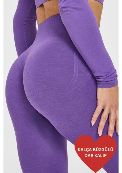 Gh-Oa Serisi Kalçası Büzgülü Push Up Kalça Şekillendirici Seamless Scrunch Likralı Spor Kadın Tayt modelleri