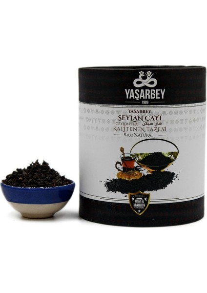 Yaşar Bey MARDİN İTHAL SEYLAN SİYAH ÇAY 400 GR (HEDİYELİK KUTU)