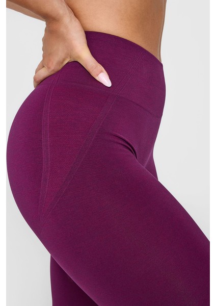 Gh-Oa Serisi Kalçası Büzgülü Push Up Kalça Şekillendirici Seamless Scrunch Likralı Spor Kadın Tayt