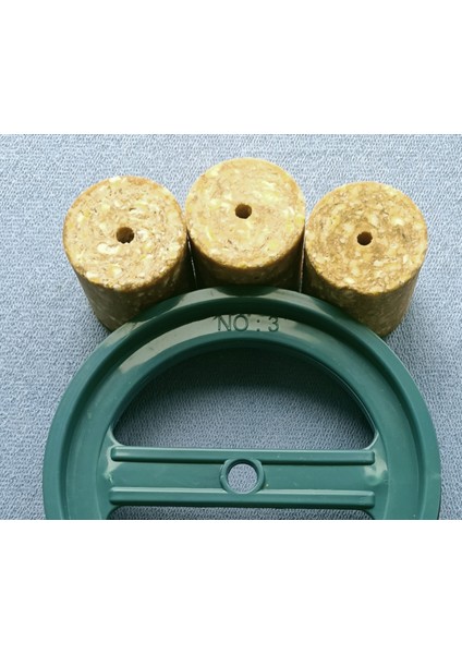 Kasnaklı ( 4 Adet Küspe ) Sazan Rig Takımı ( 14 mm Sarı Pop Up'lı )