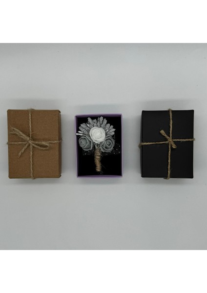 Damat & Sağdıç Özel Yaka Çiçeği modelleri