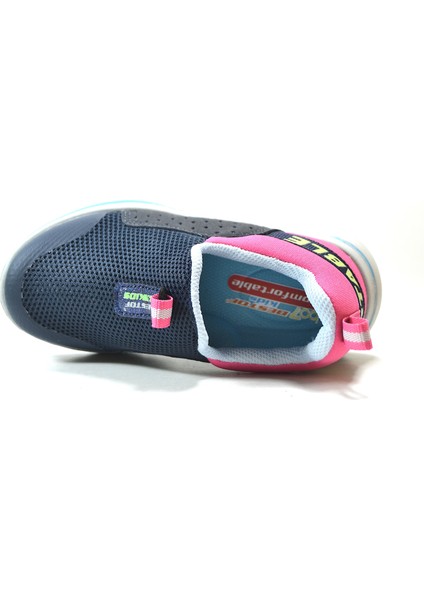 Bestof-24 Lacivert Pembe Bağsız Kız Çocuk Spor Ayakkabı fırsatları