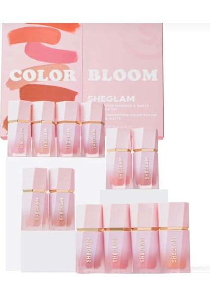 Color Bloom Shimmer & Matte Colection Set