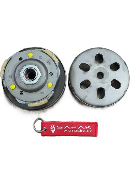 Hero Dash 110 Arka Varyatör Debriyaj Komple (2018-2023 Model Uyumlu)