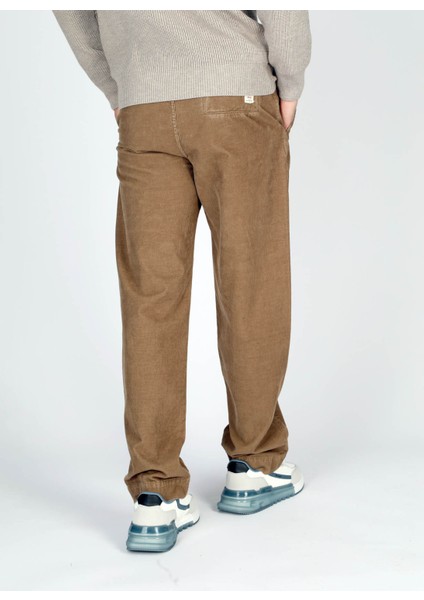 Normal Bel Loose Fit Deve Tüyü Erkek Chino Pantolon 251 Lcm 221006 Oxford Camel fırsatları
