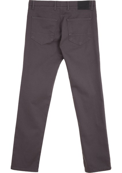 Normal Bel Slim Fit Antrasit Erkek Pantolon ACE012510183_PANTOLON 5 Cep fiyatları