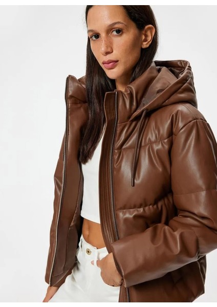 Standart Kahve Kadın Ceket 5WAL20022IW