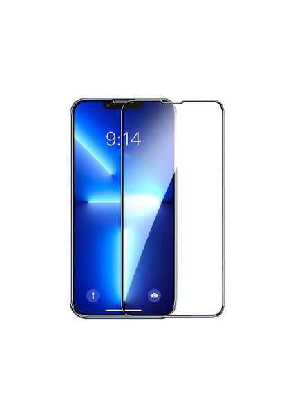 iPhone 13 Ekran Koruyucu Ekranı Tam Kaplayan Davin 5d Cam
