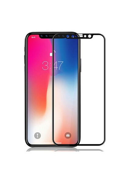 iPhone 12 Pro Max Ekran Koruyucu Ekranı Tam Kaplayan Davin 5d Cam