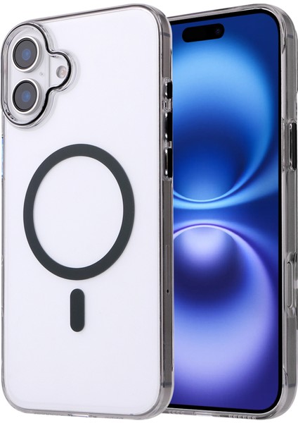 iPhone 16 Plus Magsafe ile Uyumlu Manyetik Pc Arka Kapağı (Yurt Dışından)