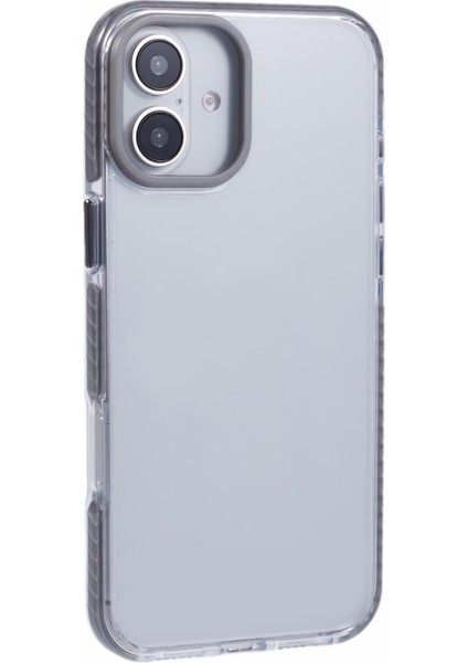 iPhone 16 Plus Tpu+Pc Darbeye Dayanıklı Telefon Arka Kapağı (Yurt Dışından)