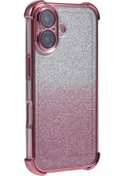 iPhone 16 Glitter Tpu Telefon Kapağı (Yurt Dışından)