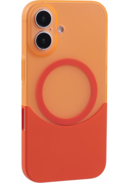 iPhone 16 Magsafe ile Uyumlu Düşmeye Dayanıklı Pc Telefon Kılıfı (Yurt Dışından)