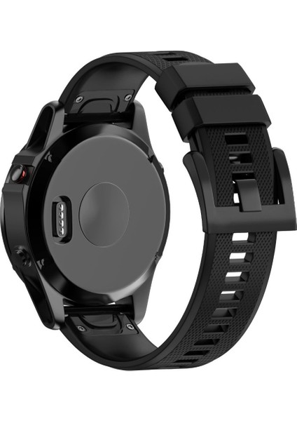 Fenix ​​5 22MM Için Hızlı Çıkarılabilir Silikon Bilek Kayışı (Yurt Dışından) modelleri