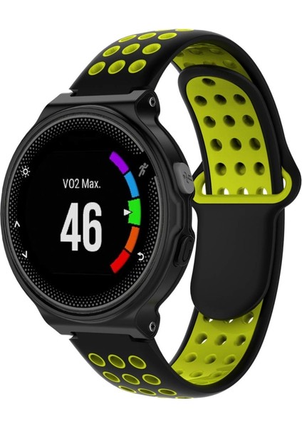 Garmin Forerunner 220 Için Çift Renkli Silikon Kayış (Yurt Dışından)