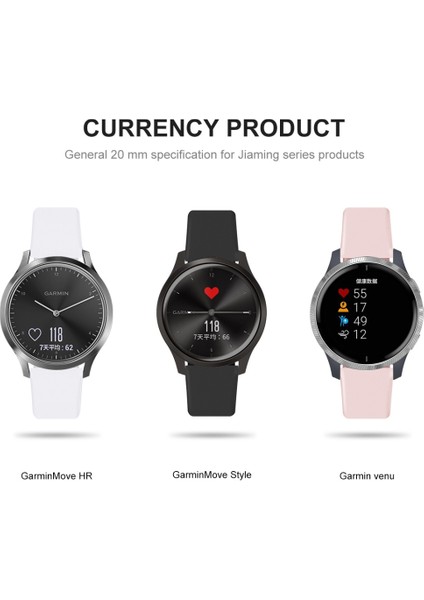 Garmin Vivoactive 3 / Vivomove Hr Için Kayış (Yurt Dışından)